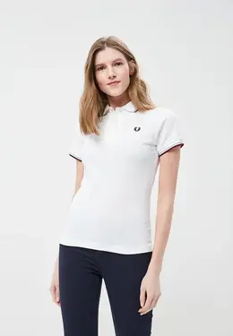 Fred Perry: Белое поло 