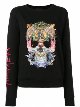 Philipp Plein: Тёмный свитшот  Skull