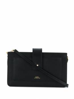 A.P.C.: Чёрный клатч  Albane