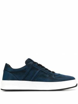 Tod's: Тёмные кроссовки  T