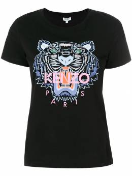 Kenzo: Хлопковая футболка  Tiger