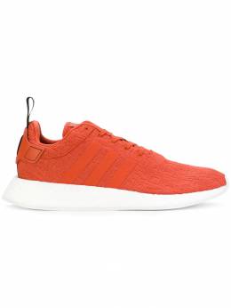 adidas: Оранжевые кроссовки  NMD_R2