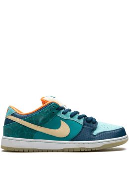 Nike: Голубые кроссовки Dunk Low Premium SB