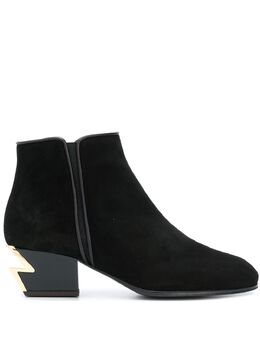 Giuseppe Zanotti Design: Чёрные ботинки 
