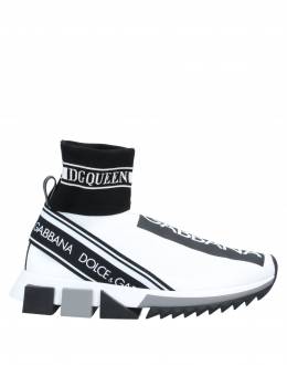 Dolce&Gabbana: Белые кроссовки 