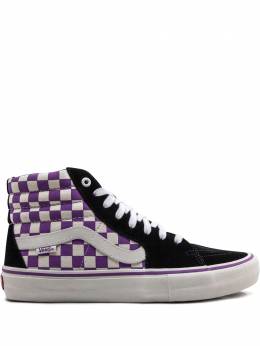 Vans: Чёрные кроссовки  Sk8-Hi Pro