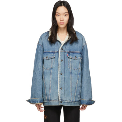 Levis sherpa jacket big and clearance tall