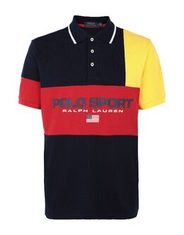 POLO RALPH LAUREN: Многоцветное поло 