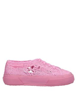 Superga: Розовые кроссовки 