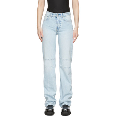 Our Legacy Blue Extended Linear Cut Jeans W1205ES (lpn5331238