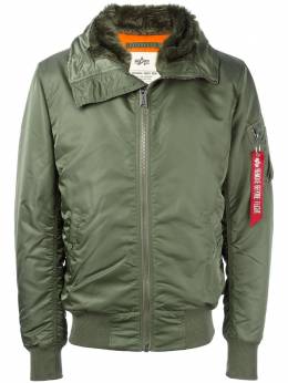 Alpha Industries: Пуховик с воротником 