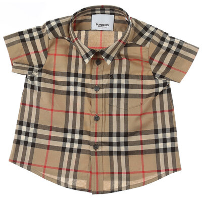 Burberry check outlet shirt sale