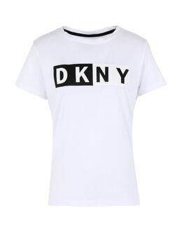 DKNY: Футболка с принтом 