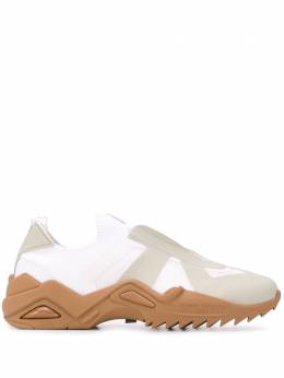 Maison Margiela: Белые кроссовки 