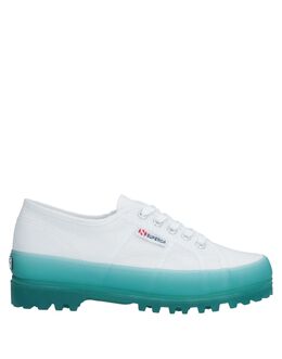 Superga: Белые кроссовки 