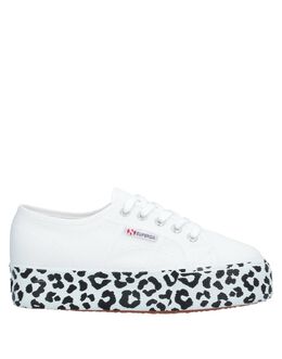 Superga: Белые кроссовки 