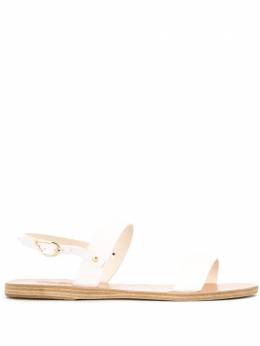 Ancient Greek Sandals: Белые сандалии  Clio