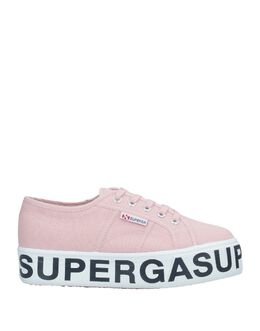 Superga: Розовые кроссовки 