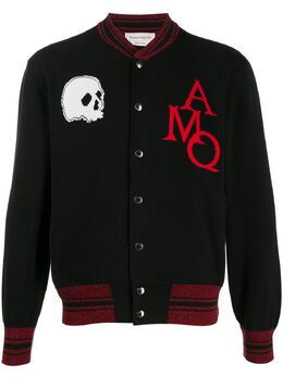 Alexander McQueen: Тёмная куртка  Skull