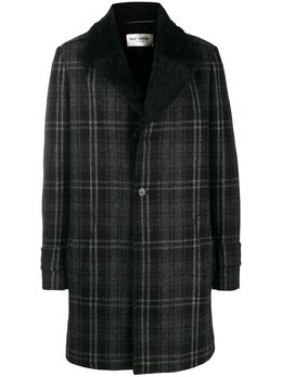 Saint Laurent: Пальто из шерсти 