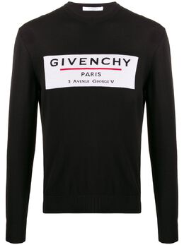 Givenchy: Чёрный свитер 