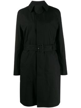 Saint Laurent: Чёрное пальто 
