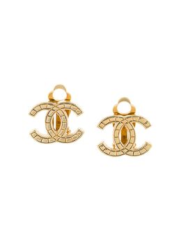 Chanel Pre-Owned: Серьги 