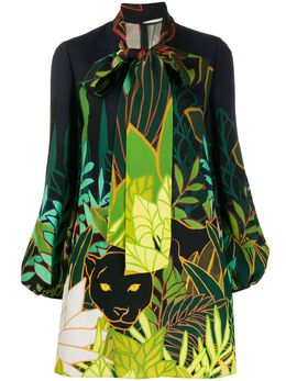Valentino: Платье с бантом 