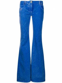 Balmain: Расклешённые джинсы 