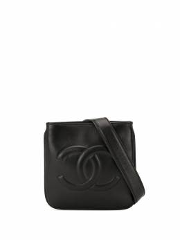 Chanel Pre-Owned: Чёрная сумка 