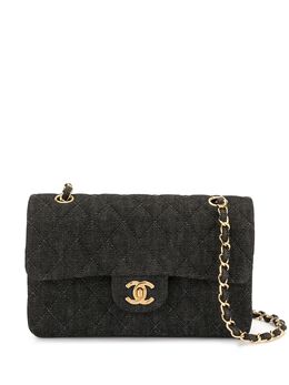 Chanel Pre-Owned: Чёрная сумка 