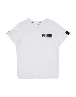 PUMA: Футболка с воротником 