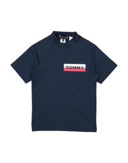 TOMMY HILFIGER: Футболка с воротником 