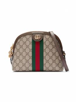 Gucci: Зелёная сумка Ophidia