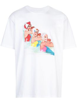 Supreme: Футболка с принтом 