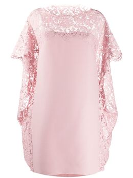 Valentino: Кружевное плащ 
