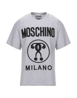 Moschino: Футболка с воротником 