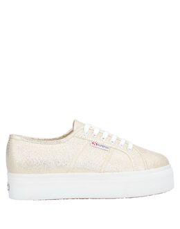 Superga: Жёлтые кроссовки 