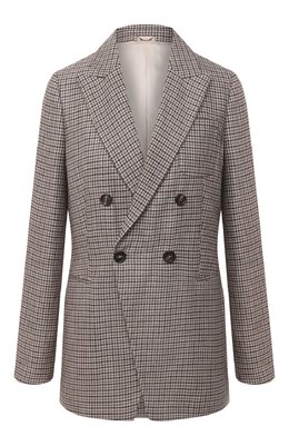 Жакет из льна и шерсти Brunello Cucinelli md4638595p