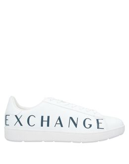 ARMANI EXCHANGE: Белые кроссовки 