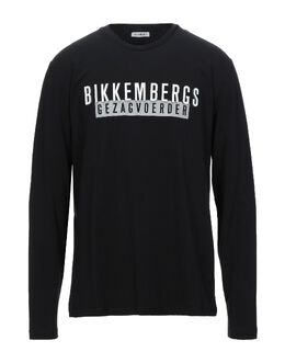 BIKKEMBERGS: Футболка с принтом 