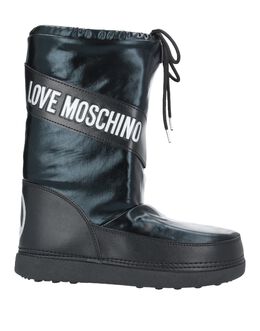 LOVE MOSCHINO: Чёрные сапоги 