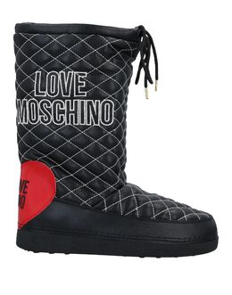 Love Moschino: Чёрные сапоги 