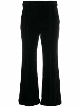 Saint Laurent: Чёрные брюки 