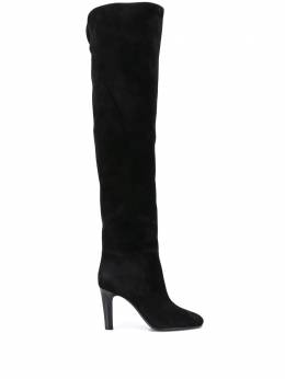 Saint Laurent: Чёрные ботинки  Jane