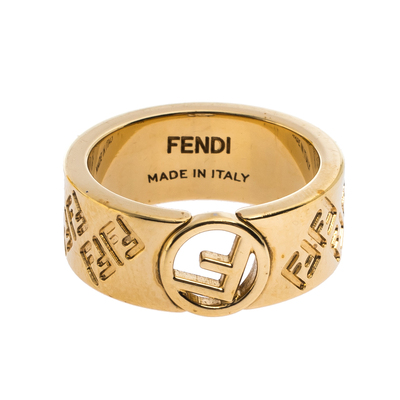 Fendi store ff ring