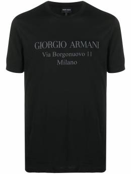 Giorgio Armani: Футболка с принтом 