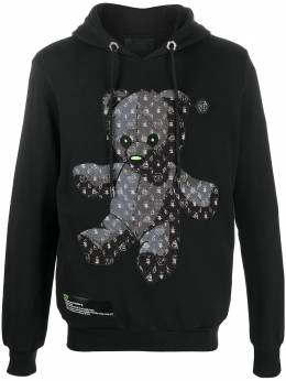 Philipp Plein: Чёрная толстовка  Teddy Bear