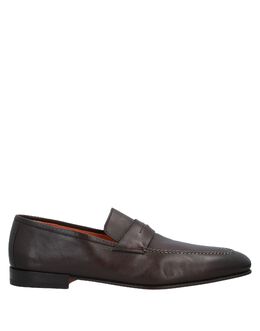 SANTONI: Тёмные туфли 