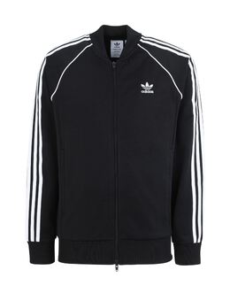 ADIDAS ORIGINALS: Свитшот в полоску 